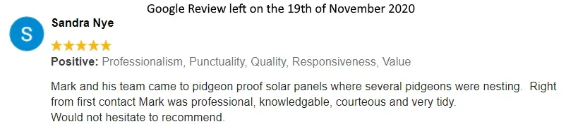 solar panel bird proofing kit newbury how to get rid of pigeons newbury